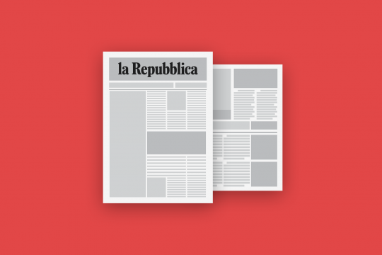 Blog Cover Page La Repubblica
